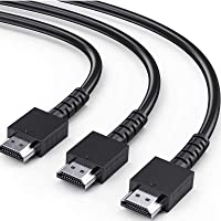 Los mejores  - Cable HDMI De Alta Velocidad 1080P@60HZ- Paquete De 3 (1M y 2M y 3M)- Snowkids Ultra High Speed ​​HDMI 1.4 Soporte De…